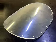 Гнутый экран из оргстекла