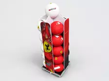 Напольная стойка для мячей